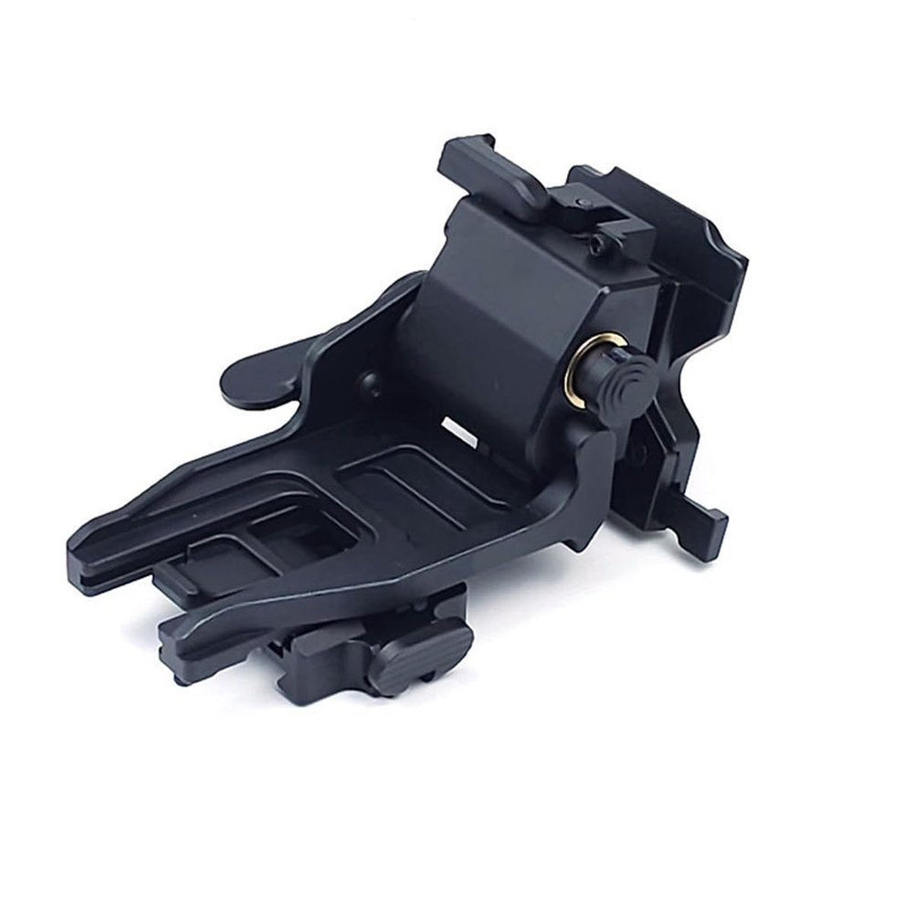 PVS14 NVG Helmet Mount, L4G24 Helmet Mount Low Profile Flip-up Tactical NVG Night Vision Breakaway Mount(Black)