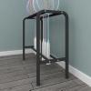 NineFit Basics Badminton Racket Storage Rack - Perfect for Schools, Stadiums, Fields, and Gardens - Tennis Racket Display Rack for Kindergartens - Black Color view 3