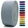 2" & 1.5'' & 1" Cotton Webbing - 5 Yards - 50+ Colors -%100 Natural Cotton - Turkish Woven - Heavy Duty 1 Inch 1.5 Inch 2 Inch Canvas Webbing for Sewing Straps Bags Climbing Indoors Craft DIY 11565 view 1