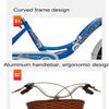 HAOKAZLBR Adult Tricycle, Adult Trikes for Shopping Travel Adult Tricycle 20 Inch Manpower Pedal with Adjustable Seat 3 Wheel Bicycle with Shopping Basket Lights Bell for Men Women, oujinmm2024327 view 3