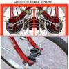 HAOKAZLBR Adult Tricycle, Adult Trikes for Shopping Travel Mini Adult Tricycle Trike Three Wheels Bicycle with Front Rear Large Basket Seniors Men Women Picnics & Shopping 3 Wheel Bike Trike view 4