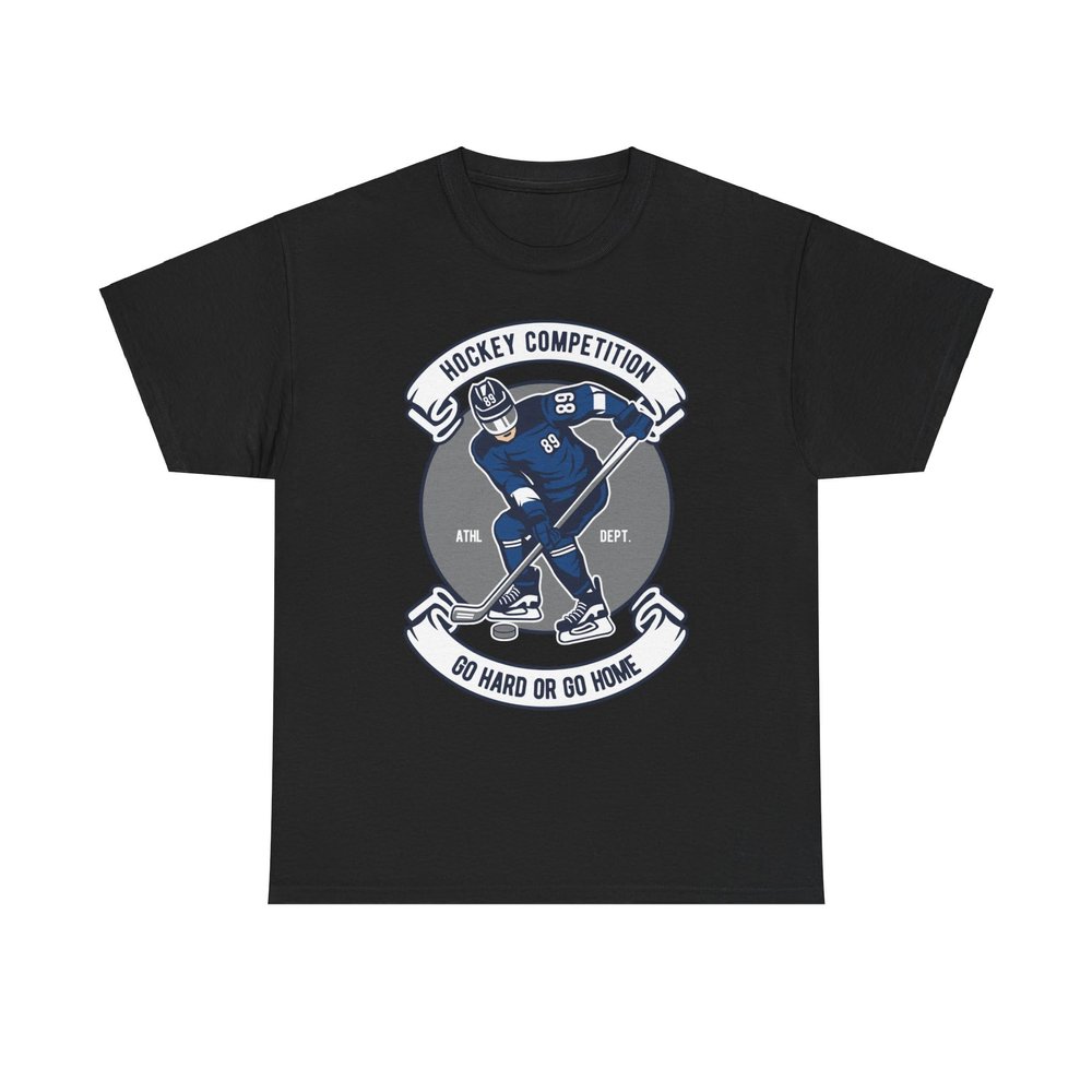 FAMS&CO Hockey Competition Power Play Stickhandling Sports Legend Tee Unisex Heavy Cotton T-Shirt