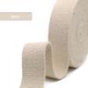 1" & 1.5'' & 2" Cotton Webbing - 5 Yards - 50+ Colors -%100 Natural Cotton - Turkish Woven - Heavy Duty 1 Inch 1.5 Inch 2 Inch Canvas Webbing for Sewing Straps Bag Climbing Indoors Craft DIY 11592 view 4