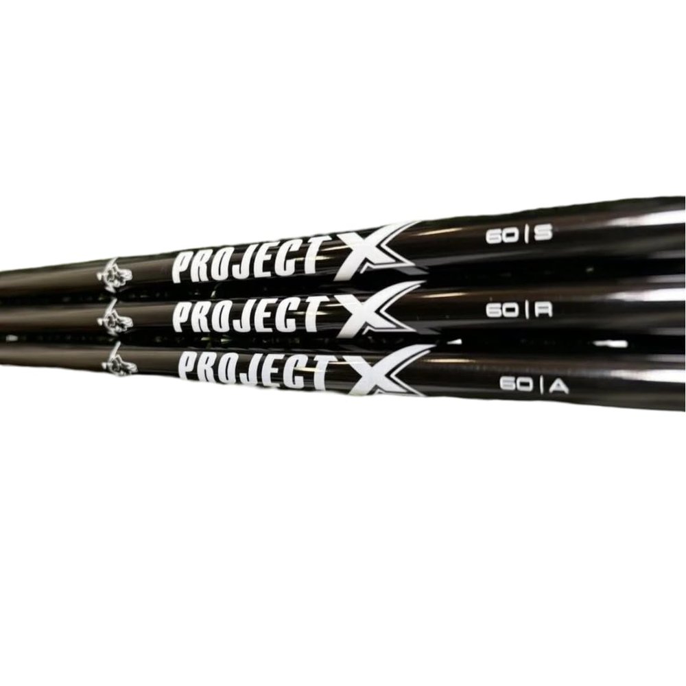 Old Town Golf New Black Driver Shaft Mid Launch Mid Spin Adapter +Grip - 60R Regular Flex - Cobra