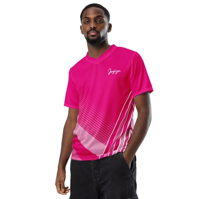 JOYiZM Recycled Unisex Sports Jersey Copy White