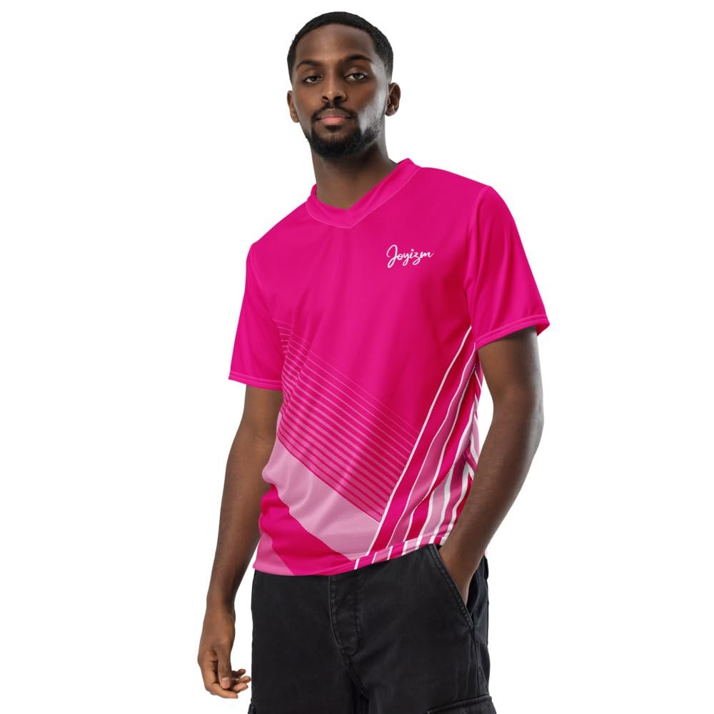 JOYiZM Recycled Unisex Sports Jersey Copy White