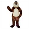 Cute Fat Brown Beaver Mascot Costume Adult Size for Men & Women with Built-in Fan Inside the Head view 1
