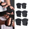 FGDTREE 2Pcs Weightlifting Gloves Men Women Silicone Non-Slip Breathable Four Finger Fitness Exercise Gloves Workout Grip Gloves Weight Lifting Gloves view 2