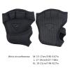 FGDTREE 2Pcs Weightlifting Gloves Men Women Silicone Non-Slip Breathable Four Finger Fitness Exercise Gloves Workout Grip Gloves Weight Lifting Gloves view 3