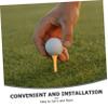 COOLHIYA 20pcs Professional Golf Tees Replaceable Golf Pegs Ball Stands Wear-Resistant Tees view 4
