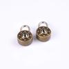 Montesy Metal Padlock Small Luggage Box for Key Lock with for Key Bag Suitcase Decor Accessories Key Lock with Key view 2