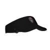 Byoblu American Grown Mexican Roots Sport Sun Visor Hats Empty Top Baseball Golf Cap Tennis Sport Hat Black view 2