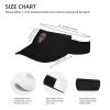 Byoblu American Grown Mexican Roots Sport Sun Visor Hats Empty Top Baseball Golf Cap Tennis Sport Hat Black view 4