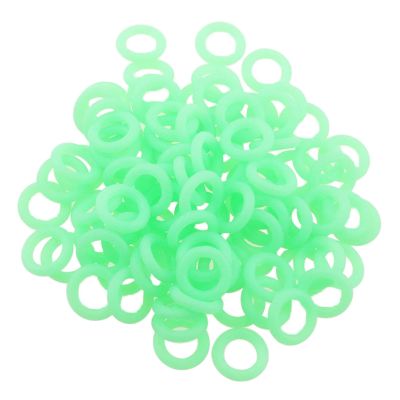 Aymzbd Glow-in-The-Dark Tent Stake Rings Set for Outdoor Adventures