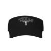 Byoblu Texas Longhorn Lone Star State Texas Strong Sport Sun Visor Hats Empty Top Baseball Golf Cap Tennis Sport Hat Black view 1