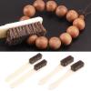 BEIYINAI 2pcs Firm Bouldering Chalk Brush Rock Climbing and Bouldering Brush Bristles Tool for Climbing Bouldering Outdoor Boulder Brush Climbing Accessory Brush, Brown Large view 2