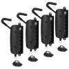 baluoqi Four Packs Bike Wall Mount Bicycle Swivel Hanger Vertical Bike Rack Bicycle Storage Rack view 1