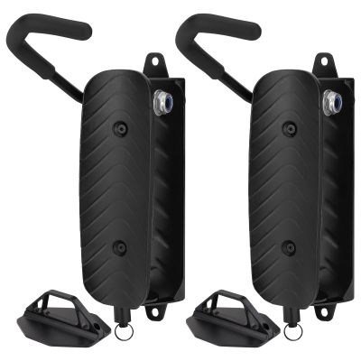 Two Packs Bike Wall Mount Bicycle Swivel Hanger Vertical Bike Rack Bicycle Storage Rack for Garage MTB Mountain Bike Wall Mount Bike Rack
