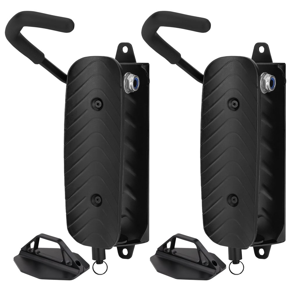 Two Packs Bike Wall Mount Bicycle Swivel Hanger Vertical Bike Rack Bicycle Storage Rack for Garage MTB Mountain Bike Wall Mount Bike Rack