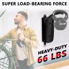 Two Packs Bike Wall Mount Bicycle Swivel Hanger Vertical Bike Rack Bicycle Storage Rack for Garage MTB Mountain Bike Wall Mount Bike Rack view 4