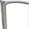 AHM HANDICRAFT EliteGear Tactical Aluminum Walking Stick - Premium Gift for Outdoor Enthusiasts, Lightweight and Durable, silver