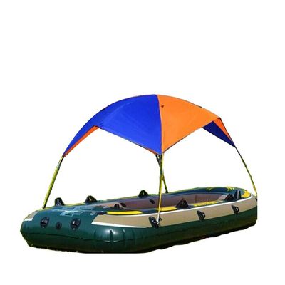 BEIYINAI Kayak Canopy, Portable Inflatable Fishing for Sun Shade Rain Canopy Awning Top Boat Shelter Kayak Kit Accessories Boat Canopys Round (Awning Only)