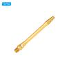PATIKIL Dart Shafts 48mm/1.9 Inch, 3 Pack 2BA Thread Aluminum Dart Stems Dart Accessories for Steel Tip, Gold Tone view 3
