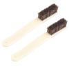 BEIYINAI 2pcs Firm Bouldering Chalk Brush Rock Climbing and Bouldering Brush Bristles Tool for Climbing Bouldering Outdoor Boulder Brush Climbing Accessory Brush, Brown Small view 4