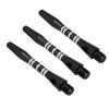 PATIKIL Dart Shafts 35mm/1.4 Inch, 3 Pack 2BA Thread Aluminum Dart Stems Dart Accessories for Steel Tip, Black view 1