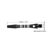 PATIKIL Dart Shafts 35mm/1.4 Inch, 3 Pack 2BA Thread Aluminum Dart Stems Dart Accessories for Steel Tip, Black view 2