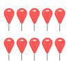Alomejor Surfboard Fin Key Replacement 10pcs Surfboard Fin Key for Dorsal Plugs Premium Lightweight Portable Keychain Design Fine Workmanship (Red) view 1