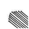 XBLYDXS 12PCS/ Spoke Straight Pull Fit for Bicycle Triple Butted Fit for MTB Road Bike Stainless Steel 14G 2.0mm (Color : 272mm) view 3
