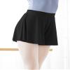 Lovdaswi Short Culottes for Women Mesh Lyrical Dance Shorts Black view 3