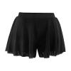Lovdaswi Short Culottes for Women Mesh Lyrical Dance Shorts Black view 4