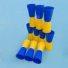 NineFit Basics 10Pcs Flip Cups Agility Training Running Workout Shuttle Run Exercise Aids, Double Color Reversed Cups for Events Basketball Football Outdoor, Blue Yellow, 6.3cmx16.4cm view 4