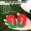 Mini Soccer Shin Guards, 3.15x1.97in Extra Miniature Shin Guards Tiny Shin Pads Protective Gear Shin Guards Equipment Calf Protector Soccer for Men Women Boys Girls (Special NO.7 Uniform Number) view 4