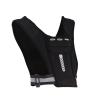 Gllehkt Reflective Running Vest Phone Holder, Black+pure, 57x31cm, Modern Style, Suitable for Running, Hiking, Mountaineering