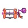 ANCIENT MARINER Albatross 6000 Catfish Reels, Conventional Round Baitcasting Reel,Orange view 2