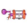 ANCIENT MARINER Albatross 6000 Catfish Reels, Conventional Round Baitcasting Reel,Orange view 4