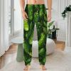Dill Pickles Men's Pajama Pants Soft Sleep Pjs Bottoms Sleep Pant Lightweight Lounge Pants 4XL view 2
