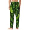 Dill Pickles Men's Pajama Pants Soft Sleep Pjs Bottoms Sleep Pant Lightweight Lounge Pants 4XL view 3