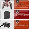 HAOKAZLBR Adult Tricycle, Adult Trikes for Shopping Travel 20Inch Adult Tricycles Single Speed 3 Wheel Bikes Bicycles with Front Rear Shopping Basket for Seniors Women Men Elderly Pedal view 3
