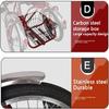 HAOKAZLBR Adult Tricycle, Adult Trikes for Shopping Travel 20Inch Adult Tricycles Single Speed 3 Wheel Bikes Bicycles with Front Rear Shopping Basket for Seniors Women Men Elderly Pedal view 4