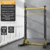 clinmday  Power Tower Pull Up Bar Station,11 Gears Height Adjustable Pull Up Bar Stand,Free Standing Pull Up Bar for Home Gym,Multi-Function Strength Training Workout Equipment, 400LBS Weight Cap view 2