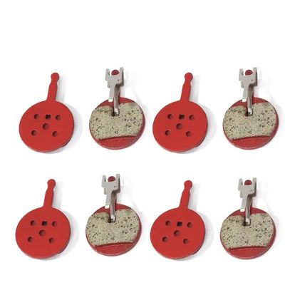 XIBANY Motorized Scooter 4/6/8pcs MTB Bike Brake Pads Semi-Metallic Bicycle Braking Disc for Avid BB5 Bolids NV5 Bicycle Braking Part Bicycle Accessories Motorized Scooter (Color : 8pcs)