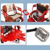 HAOKAZLBR Adult Tricycle, Adult Trikes for Shopping Travel Tricycle for Adult 3 Wheel Bike with Shock-Absorbing Front Fork and Child Back Seat 1 Speed Three-Wheeled Bicycles for Seniors, Women view 4
