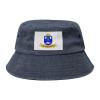 Flag of Washington County, Maine Bucket Hat for Women Men Outdoor Sun Hat Summer Beach Travel Fishing Cap Navy Blue view 1