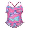Big Girls One Piece Swimsuits Bathing Suit Hawaiian Summer Swimwear for Girls Pink Butterfly Size 14/12-14 Years view 1