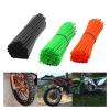 JevLoN 36PCS 17cm Universal Dirt Bike Spoke Covers Motorcycle Wheel Rim Spoke Wrap Kit Skins Protector Cover Compatible With Bicycle Bike (Size : Purple) view 4