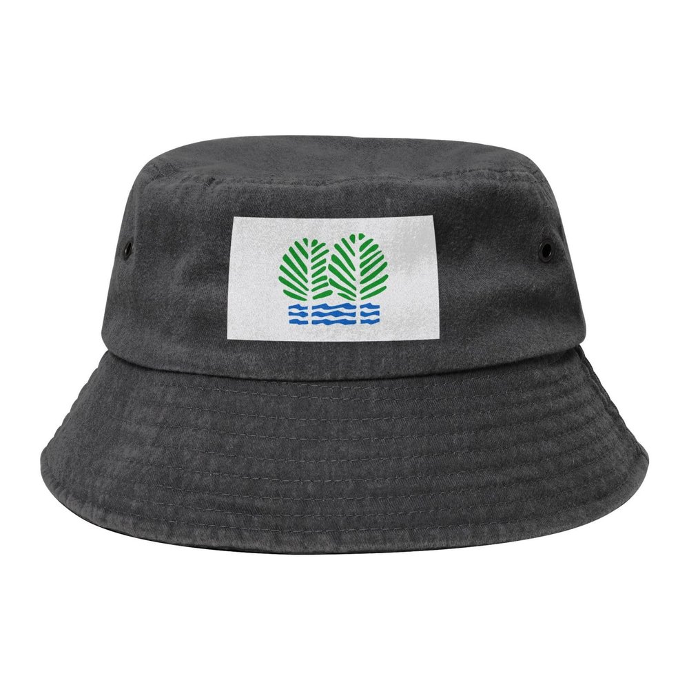 Flag of Glade Springs, West Virginia Bucket Hat for Women Men Outdoor Sun Hat Summer Beach Travel Fishing Cap Black